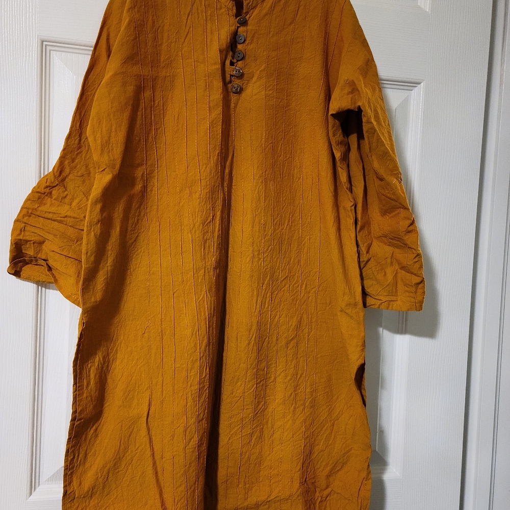 100% cotton tunic top